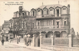 Villers Sur Mer * Rue Et Façade Hôtel Du Grand Balcon - Villers Sur Mer