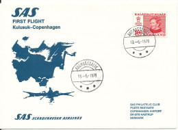 Greenland SAS First Flight Kulusuk - Copenhagen 13-6-1978 - Brieven En Documenten