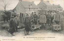 Coëtquidan * Les Prisonniers Allemands * La Corvée Du Camp * Ww1 Militaria - Guer Cötquidan