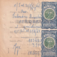 Marche Da Bollo Sù Ricevuta - Revenue Stamps