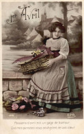 FÊTES - VOEUX - 1er Avril -(6)  -Poisson- Femme - 1er Avril - Poisson D'avril