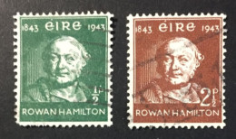 1943 Eire  Ireland - William Rowan Hamilton - Used - Gebraucht