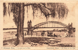 ALLEMAGNE - Bonn - Le Pont Sur Le Rhin - Carte Postale Ancienne - Bonn