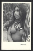 Delcampe - CPA Brésil Brasil Non Circulé Carte Photo RPPC Nu Féminin Ethnic - Sonstige
