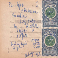 Marche Da Bollo Sù Ricevuta - Revenue Stamps