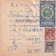 Marche Da Bollo Sù Ricevuta - Revenue Stamps