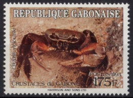 GABON 1993 - 1v - MNH - Faune Marine - Sea Fauna - Crabe - Crab - Cangrejo - Granchio Krab - Crabe Violoniste - Schalentiere