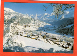 LE GRAND BORNAND - Vue Générale Et La Chaîne Des Aravis - Le Grand Bornand