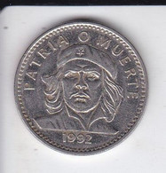 MONEDA DE CUBA DE 3 PESOS DEL AÑO 1992 DEL CHE GUEVARA (COIN) - Kuba