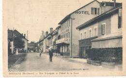 74 // DOUVAINE   Rue Principale Et Hotel De La Poste  - Douvaine