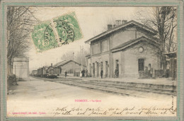CPA - NOMEXY (88) - Train à Vapeur à L'approche De La Gare En 1902 - Nomexy