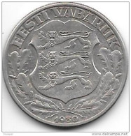 *estonia 2 Krooni 1930  Km 20  Xf+  !!!! Catalog Val 50,00$ - Estonie