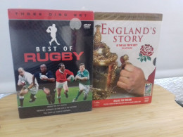 Lote DVD Rugby "BEST OF RUGBY" + ENGLAND'S STORY - Deporte