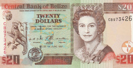 Belize $20 Dollars 1997 P-63 - Belice