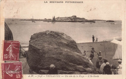 FRANCE - Trégastel - Un Coin De La Plage - L'Ile Ronde - Carte Postale Ancienne - Trégastel