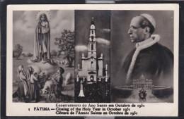 Fatima - Encerramento Do Ano Santo Em Outubro De 1951 - Santarem