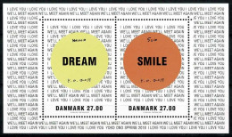 Denmark 2018; Art - Yoko Ono; Souvenir Sheet MNH(**). - Ongebruikt