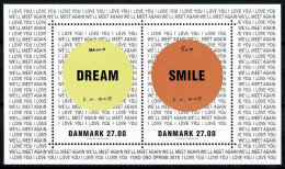 Denmark 2018; Art - Yoko Ono; Souvenir Sheet MNH(**). - Ungebraucht