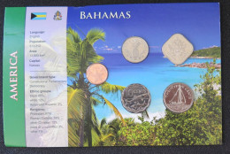 BHSX01 - BAHAMAS - Set De 5 Monnaies - 1 Cent à 25 Cents - Bahama's