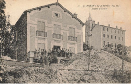 St Laurent De Cerdans * écoles Et Clocher église Du Village * Villageois Enfants école Groupe Scolaire - Other & Unclassified