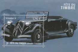 FRANCE 2019 BLOC FETE DU TIMBRE CITROEN TRACTION F 5303 OBLITERE - Oblitérés