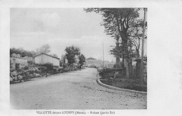 Villotte Devant Louppy * Route Du Village * Les Ruines Partie Est , Après Le Bombardement De 1914 - Sonstige & Ohne Zuordnung