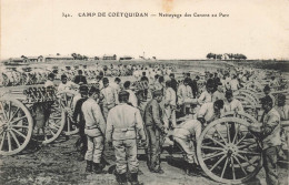 Coëtquidan * Le Camp Militaire * Le Nettoyage Des Canons Au Parc * Militaria - Guer Coetquidan