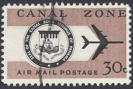 CANAL ZONE 1965-71 - Yvert A44° - Serie Corrente | - Zona Del Canal