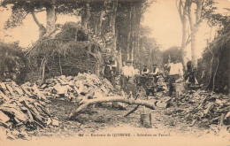 Environs De Quimper * Sabotiers Au Travail * Métier Bois Sabots Sabotiers - Quimper