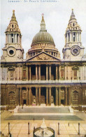 809 LONDON ST. PAUĽS CATHEDRAL COPYRIGHT PUBLICATION PHOTOCHROM Co. LTD LONDON AND TUNBRIDGE WELLS - St. Paul's Cathedral