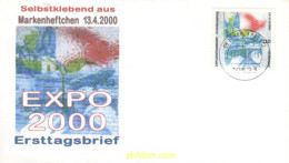 715553 MNH ALEMANIA FEDERAL 2000 EXPO 2000. EXPOSICION UNIVERSAL EN HANNOVER - Ungebraucht