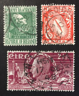 1948 /49 Eire Ireland - Anniversary Of The Insurrection, Sword Of Light, James Clarence Mangan - Used - Gebruikt