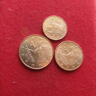 Andorra 1 + 2 + 5 Cents 2019 UNCºº - Andorre