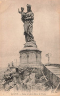 FRANCE - Le Puy - Statue De Notre Dame De France - Carte Postale Ancienne - Le Puy En Velay