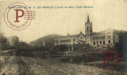 GERONA. GIRONA. LLORET DE MAR. FOTOGRAFICA. SANTUARI DE N. S. DE GRACIA. VISTA GENERAL. - Gerona