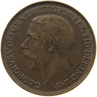 GREAT BRITAIN FARTHING 1925 #c063 0731 - B. 1 Farthing