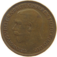 GREAT BRITAIN FARTHING 1922 #c050 0337 - B. 1 Farthing