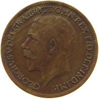 GREAT BRITAIN FARTHING 1920 #a012 0033 - B. 1 Farthing