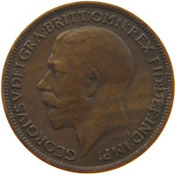 GREAT BRITAIN FARTHING 1920 #a012 0005 - B. 1 Farthing