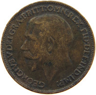 GREAT BRITAIN FARTHING 1918 #a085 0639 - B. 1 Farthing