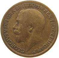 GREAT BRITAIN FARTHING 1917 #c081 0351 - B. 1 Farthing