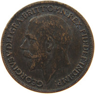 GREAT BRITAIN FARTHING 1917 #a011 1019 - B. 1 Farthing