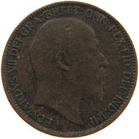 GREAT BRITAIN FARTHING 1902 #a066 0777 - B. 1 Farthing