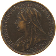 GREAT BRITAIN FARTHING 1901 #c062 0085 - B. 1 Farthing