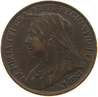 GREAT BRITAIN FARTHING 1900 #a011 0979 - B. 1 Farthing