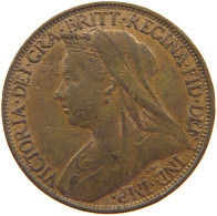 GREAT BRITAIN FARTHING 1901 #a011 0971 - B. 1 Farthing