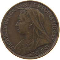 GREAT BRITAIN FARTHING 1901 #a011 0937 - B. 1 Farthing