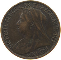 GREAT BRITAIN FARTHING 1901 #a011 0931 - B. 1 Farthing