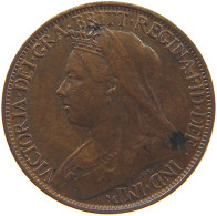 GREAT BRITAIN FARTHING 1900 #c050 0295 - B. 1 Farthing