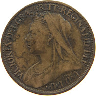 GREAT BRITAIN FARTHING 1898 #a011 0911 - B. 1 Farthing